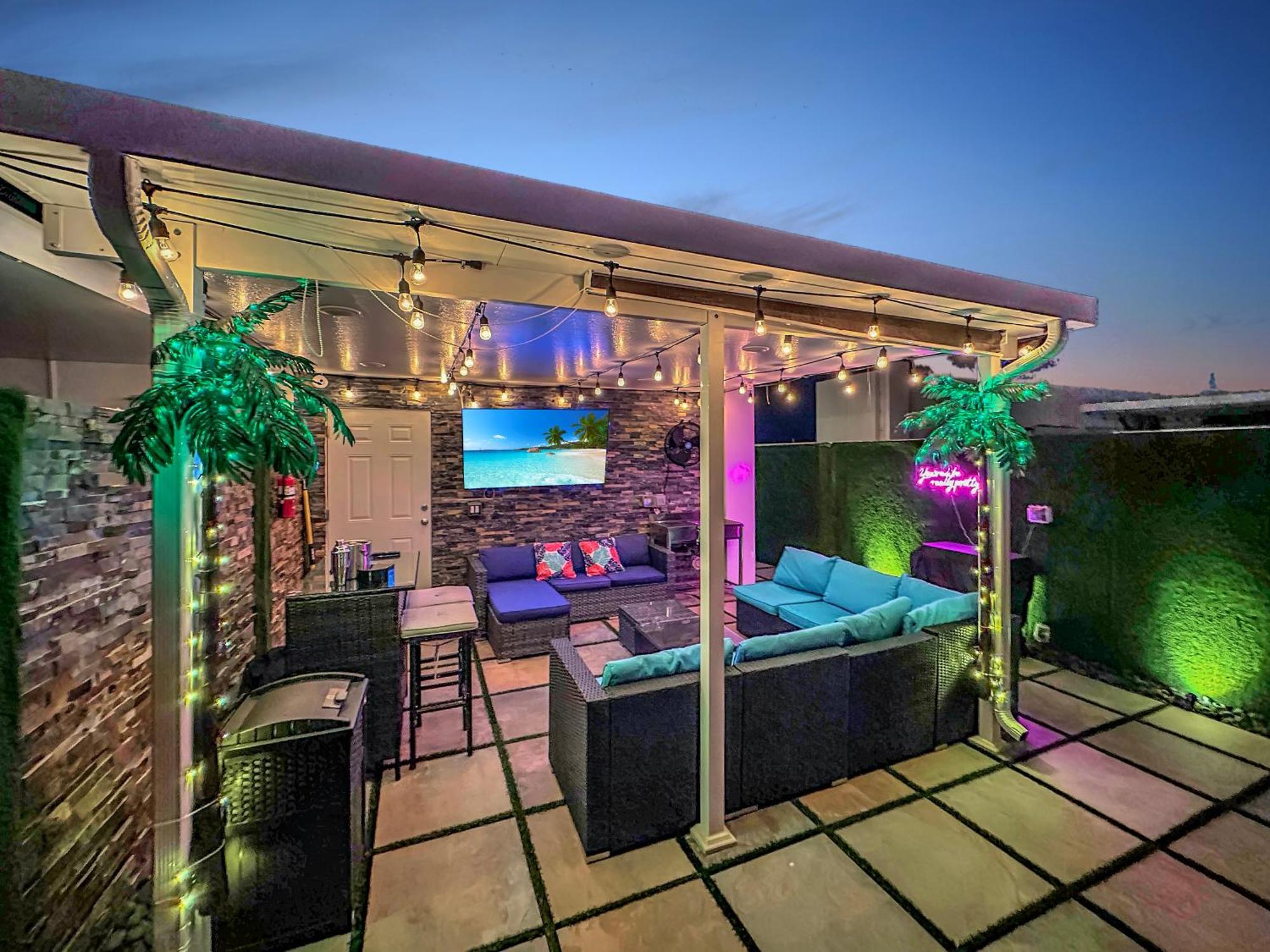 Luna Sky! BAR/BBQ/DECOR/new! Sleep&go Key Largo Homestead Exterior foto