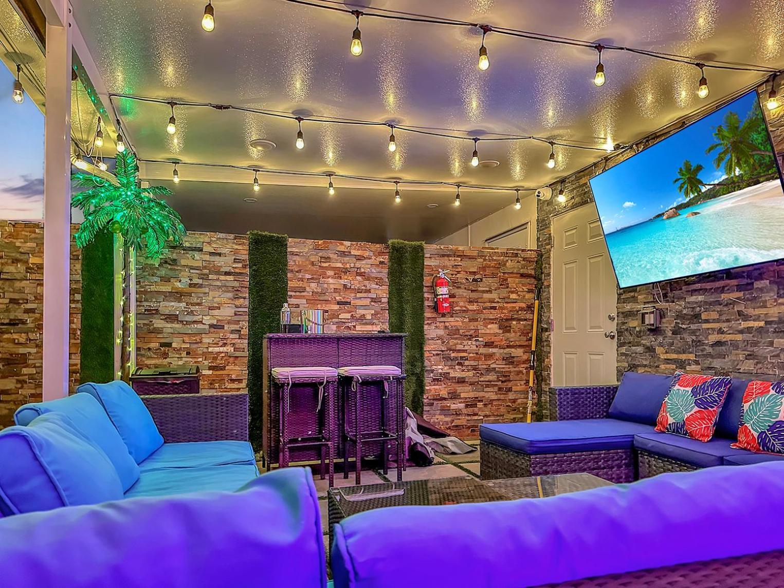 Luna Sky! BAR/BBQ/DECOR/new! Sleep&go Key Largo Homestead Exterior foto