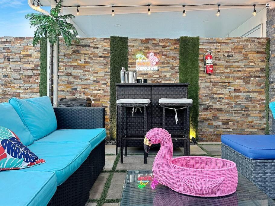 Luna Sky! BAR/BBQ/DECOR/new! Sleep&go Key Largo Homestead Exterior foto